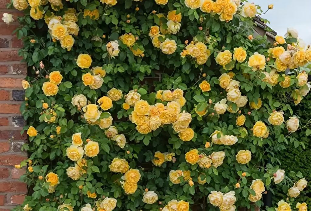 Роза английская грэхам томас фото и описание